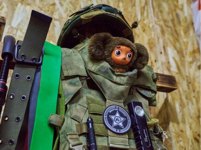 Гуманитарную помощь передали подразделению почетного гражданина Чехова