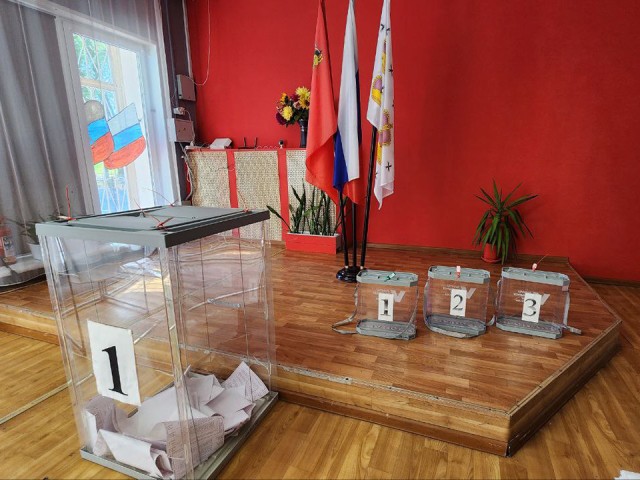 Избирательные участки закрыли в Дмитровском округе