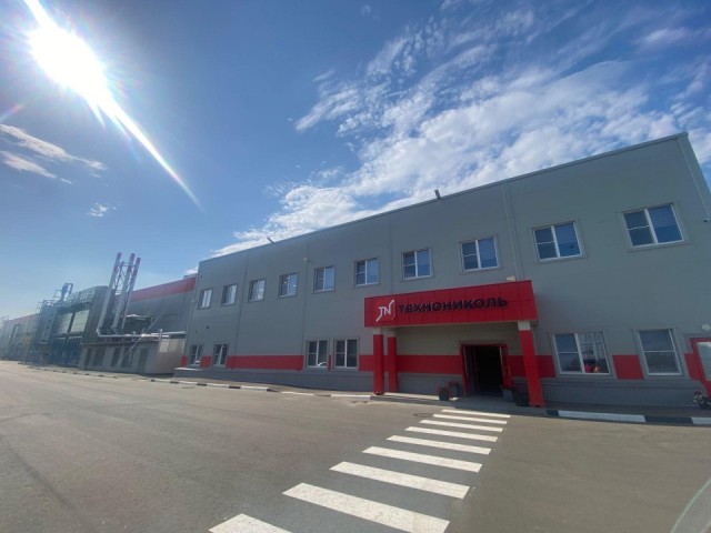 В Воскресенке открыт современный завод по производству пенополистирольных плит