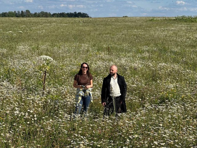 Ромашковое поле под Рузой превратилось в площадку для съемок клипа Сумишевского