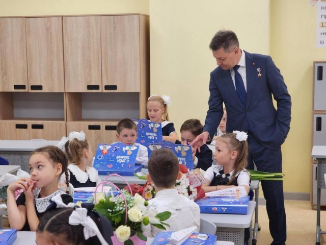 В Королеве открыли новый «космический» корпус школы № 1 на 400 мест