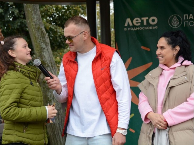 Актер Андрей Сухин рассказал молодым семьям Люберец о важности спорта
