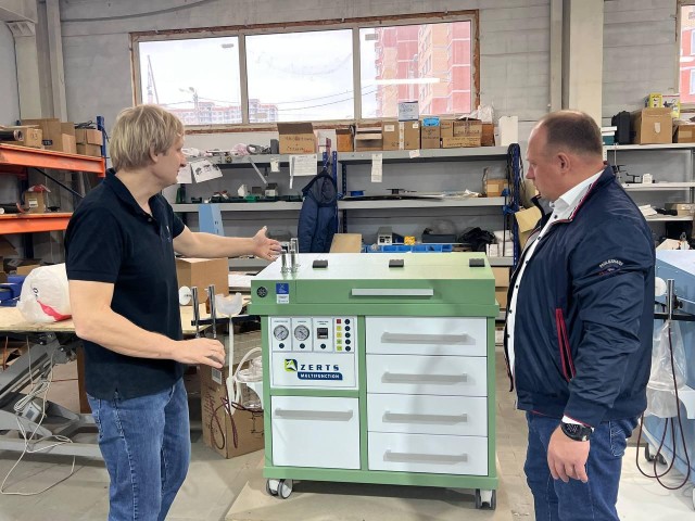 Производство медоборудования восстановят в Сергиевом Посаде после пожара