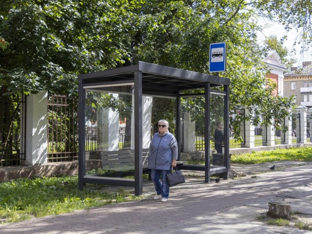 Новые остановочные павильоны установили на семи улицах Электростали