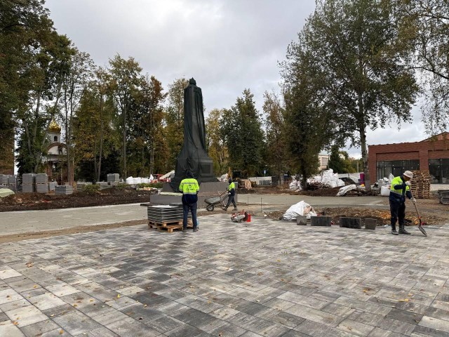 Перголу с качелями установят в новом сквере Ногинска