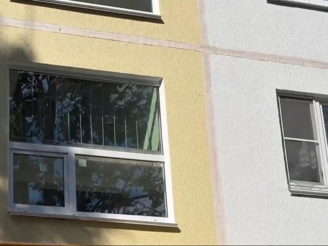 Завершается ремонт фасада жилого дома в 9-м квартале Лобни