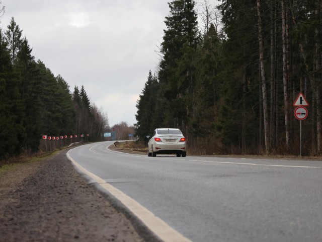 В Рузском округе отремонтировали дорожную инфраструктуру