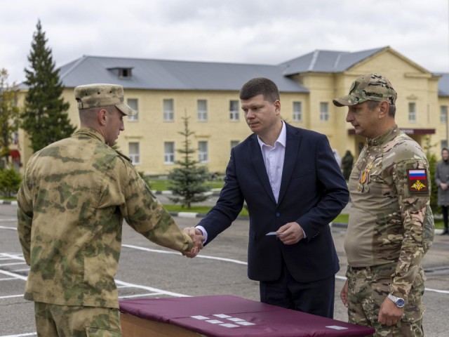 Ветеранам СВО выдали удостоверения в Электростали