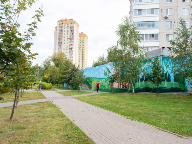 Новые материалы обеспечат длительную сохранность фрески на Бульваре Крупенина