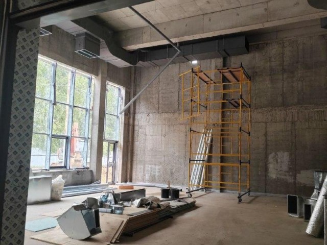 Новый ФОК с бассейном в Лобне уже готов наполовину