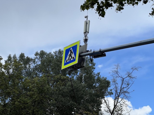 Мосавтодор отремонтировал светофоры и остановки в Красногорске