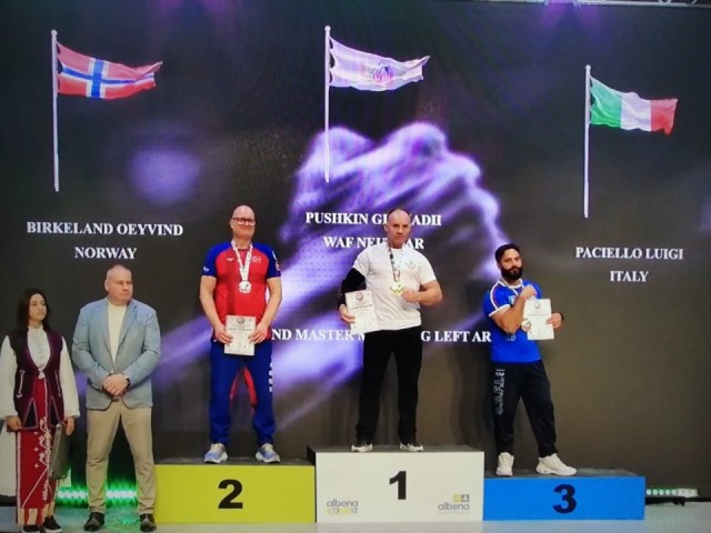 Армрестлеры из Лотошина взяли «золото» на Чемпионате мира