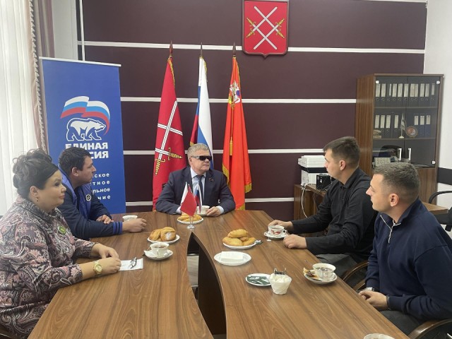 В Рузе прошла встреча депутатов и участников СВО