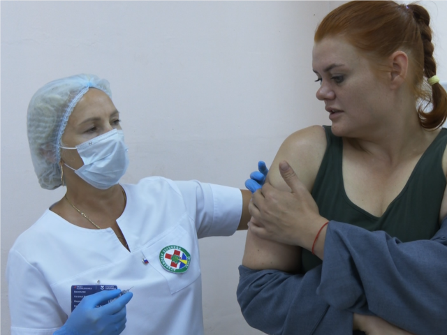 В Дубне началась массовая вакцинация от гриппа
