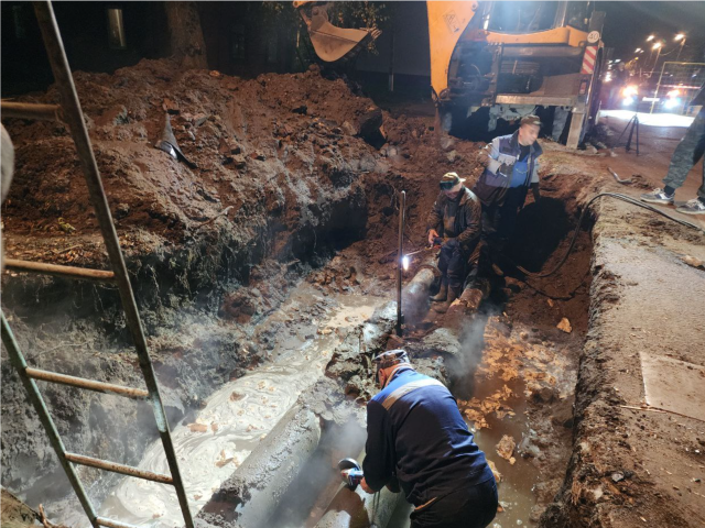 Тепло скоро вернется: аварийные бригады работают в Павловском Посаде