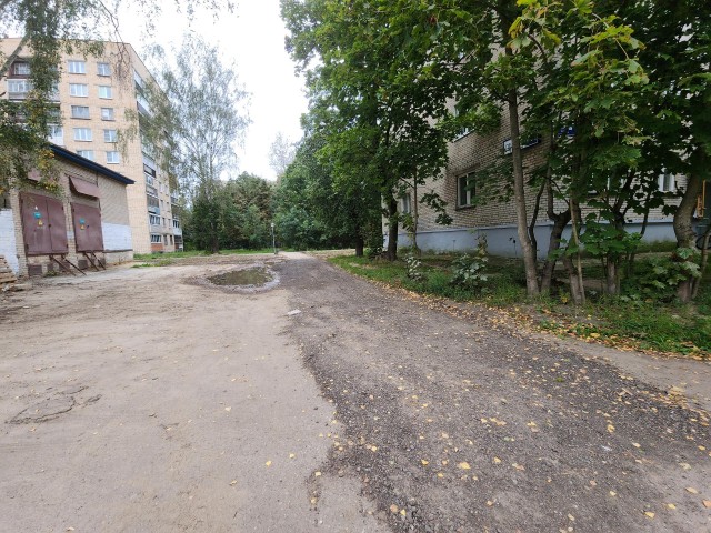 В Черноголовке на месте многометровой лужи сделали тротуар