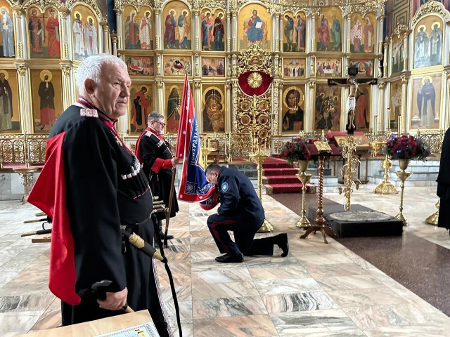 Богородские казаки поклялись в верности Отечеству