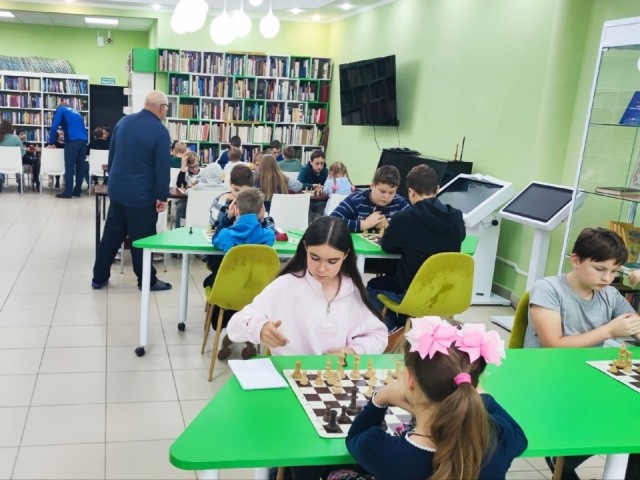Победителей шахматного турнира определили в Центральной библиотеке