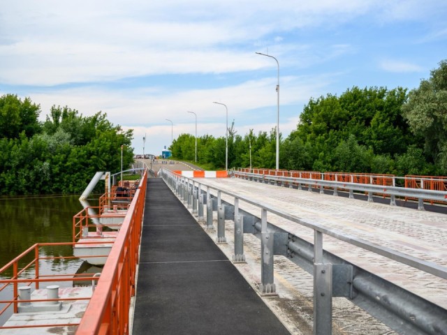 В Коломне отремонтируют наплавной мост