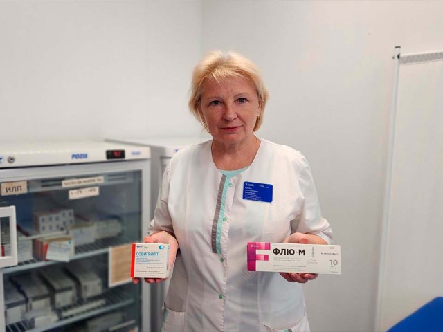 В Солнечногорске почти тысяча жителей привились от гриппа вакцинами «Совигрипп» и «Флю М»