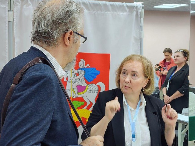 Региональные общественники проверили работу наблюдателей на выборах в Дмитрове