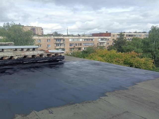 В Истре завершился ремонт кровель перед наступлением холодов