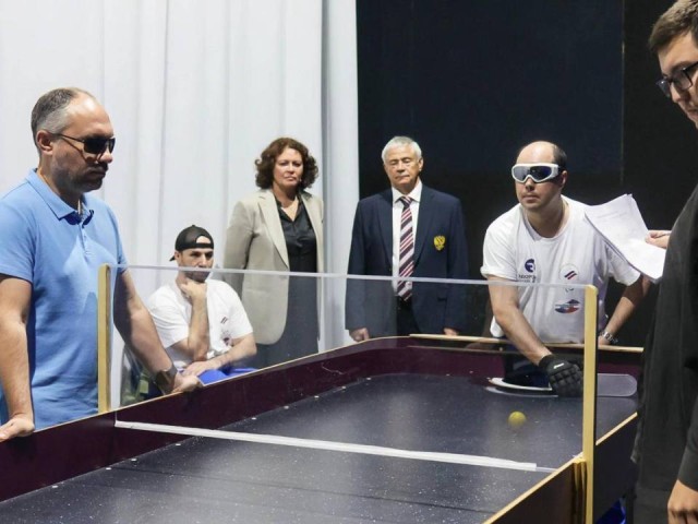 В Серпухове прошел первый спортивный сбор ветеранов СВО с инвалидностью по зрению