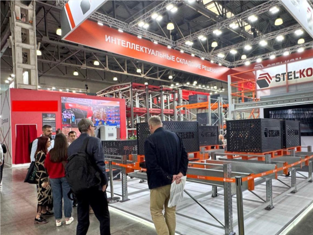Завод из Орехово-Зуева презентовал инновационные складские системы на выставке