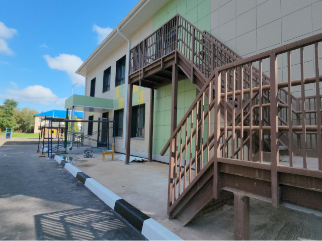 Ремонт детского сада в Корнево-Юдинском переулке завершится к концу сентября