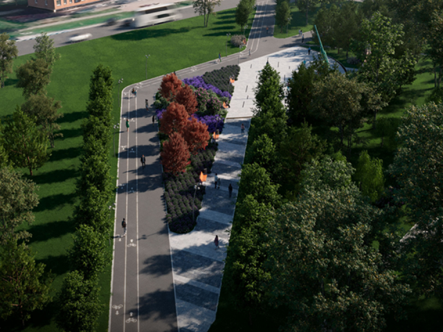 В Электростали 30 сентября откроют обновленный сквер у памятника зенитчикам