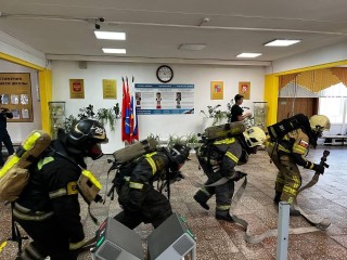 В школах Балашихи прошла общеобластная тренировка по эвакуации при ЧС