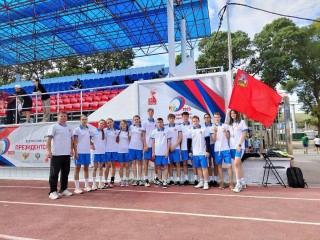 Подмосковные школьницы стали вторыми на «Президентских спортивных играх» по баскетболу