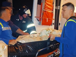 В Шатуре спасатели помогли медикам с транспортировкой больного