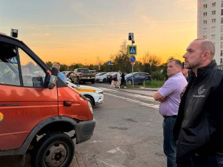 Жители Голубого поблагодарили коммунальщиков за слаженную работу при ликвидации аварии
