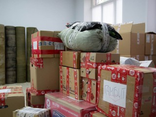 Генераторы, палатки и сухпайки везут бойцам спецоперации из Звездного городка