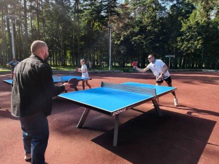 День города в Жуковском отметили спортивными баталиями за теннисным столом