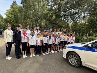 В Одинцове ученики школ получили возможность почувствовать себя инспекторами ГАИ