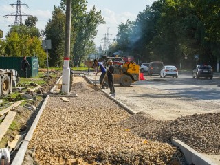 В Химках ограничили движение из-за ремонта дороги на улице 9 Мая