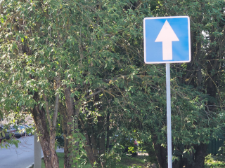 На улице Горького у домов №6 и №8 может появиться одностороннее движение