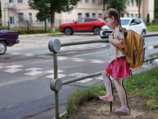 «Пластиковую» школьницу посадили на забор на улице Дружбы