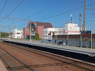 Платформа станции Большая Волга получила новый облик