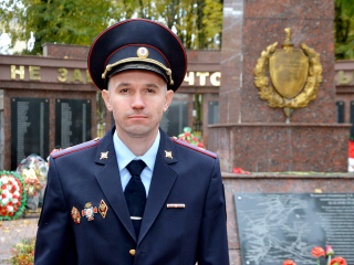 Илья Ухарев стал народным участковым Рузы