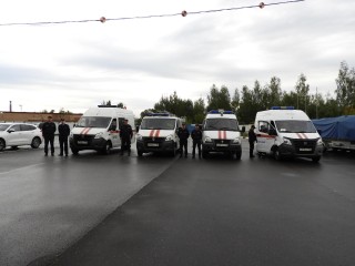 Смотр пожарно-спасательной техники прошел перед осенне-зимним сезоном