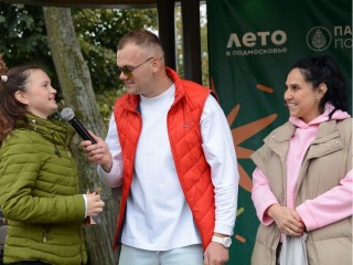 Актер Андрей Сухин рассказал молодым семьям Люберец о важности спорта