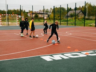 Спортсмены будут тренироваться на новой площадке возле ФОК «Новое Пушкино»