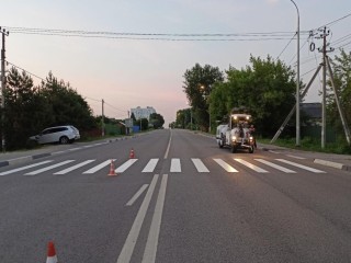 В Ленинском округе отремонтировали дорожную инфраструктуру