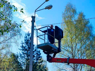 На каких улицах установят новое освещение