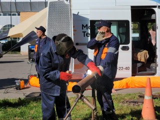 Коммунальщики Рузского округа показали, как они будут работать в условиях зимы