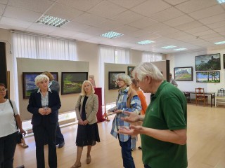 Эксклюзивную выставку Александра Беглова привезли в Красноармейск