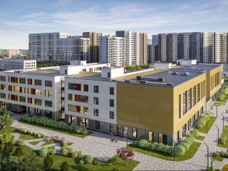 В ЖК Химок завершились монолитные работы в школе